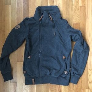 Naketano zip up sweatshirt